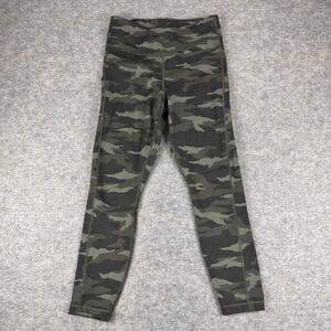 Athleta Ultimate Camo 7/8 Tight 25" Polyester Stretch Camouflage Womens Medium M